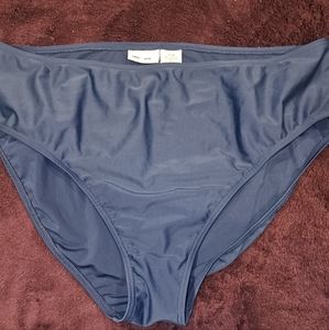 Navy Blue Swim Bottoms SZ 18